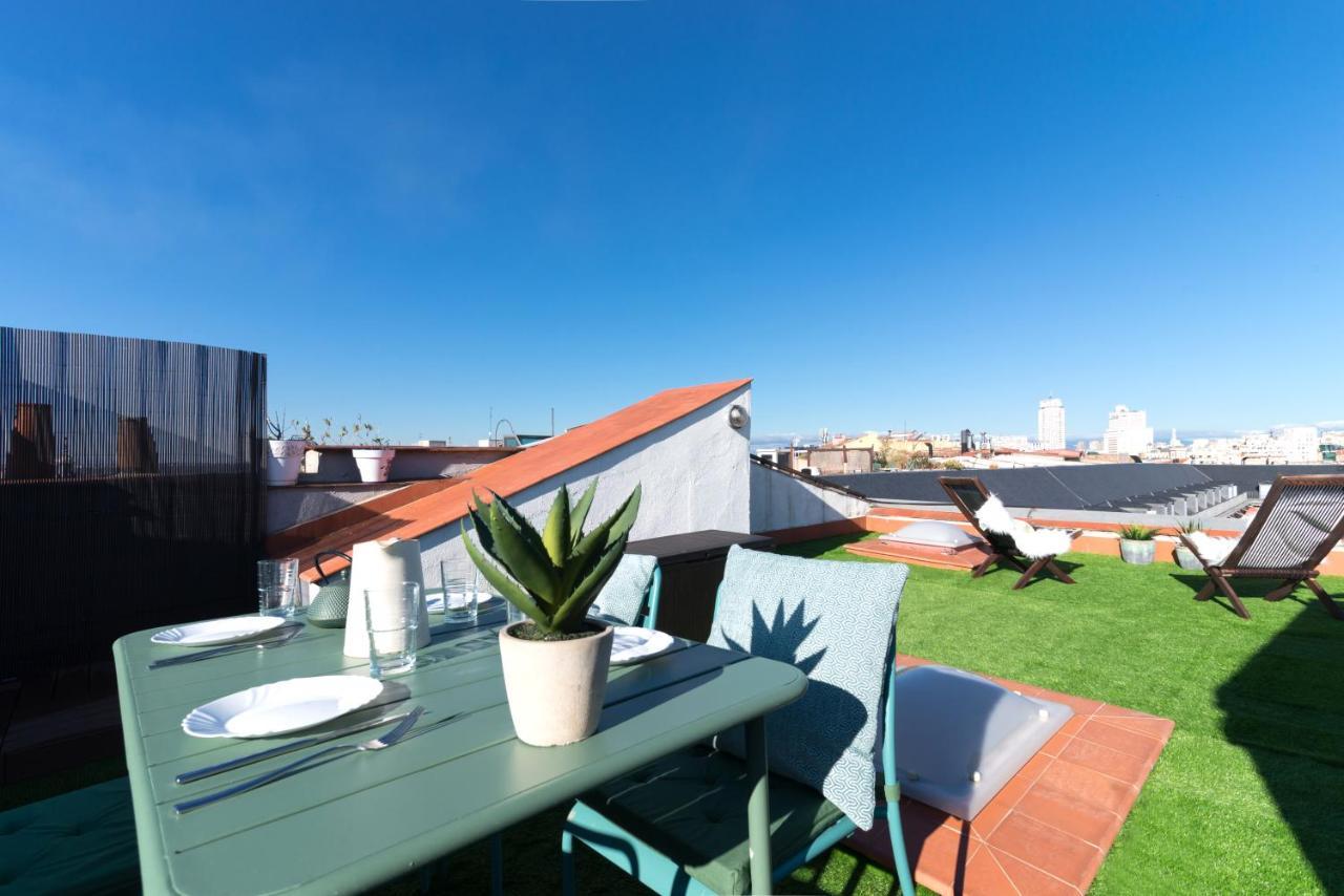 Historic Penthouse Plaza Mayor In 마드리드 외부 사진